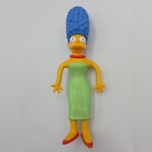 1990 Vintage Simpsons Marge Simpson Bendable Figure 7”